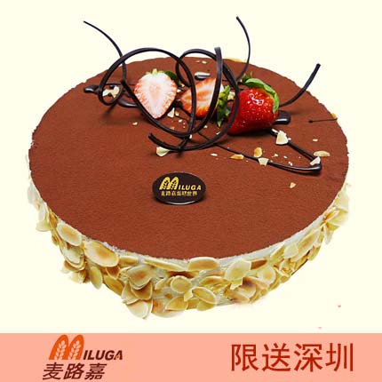 ��路嘉蛋糕/深圳蛋糕店 HAPPY美羊羊 ��路嘉生日蛋糕(8寸)