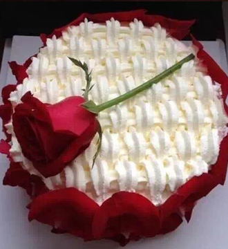 玫瑰花蛋糕/我爱玫瑰