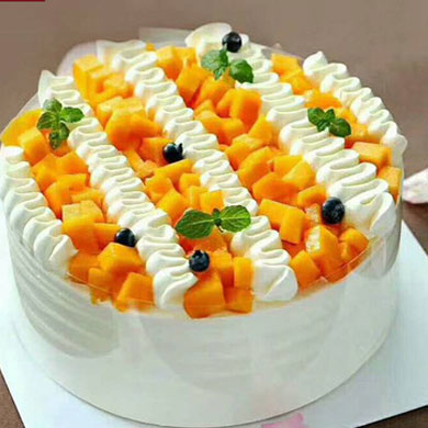 水果蛋糕/盛放�r果